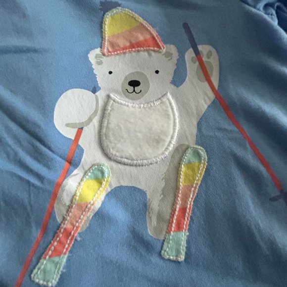 FIRST IMPRESSIONS BOY"S PASSION BLUE SKING POLAR BEAR - Picture 5 of 6